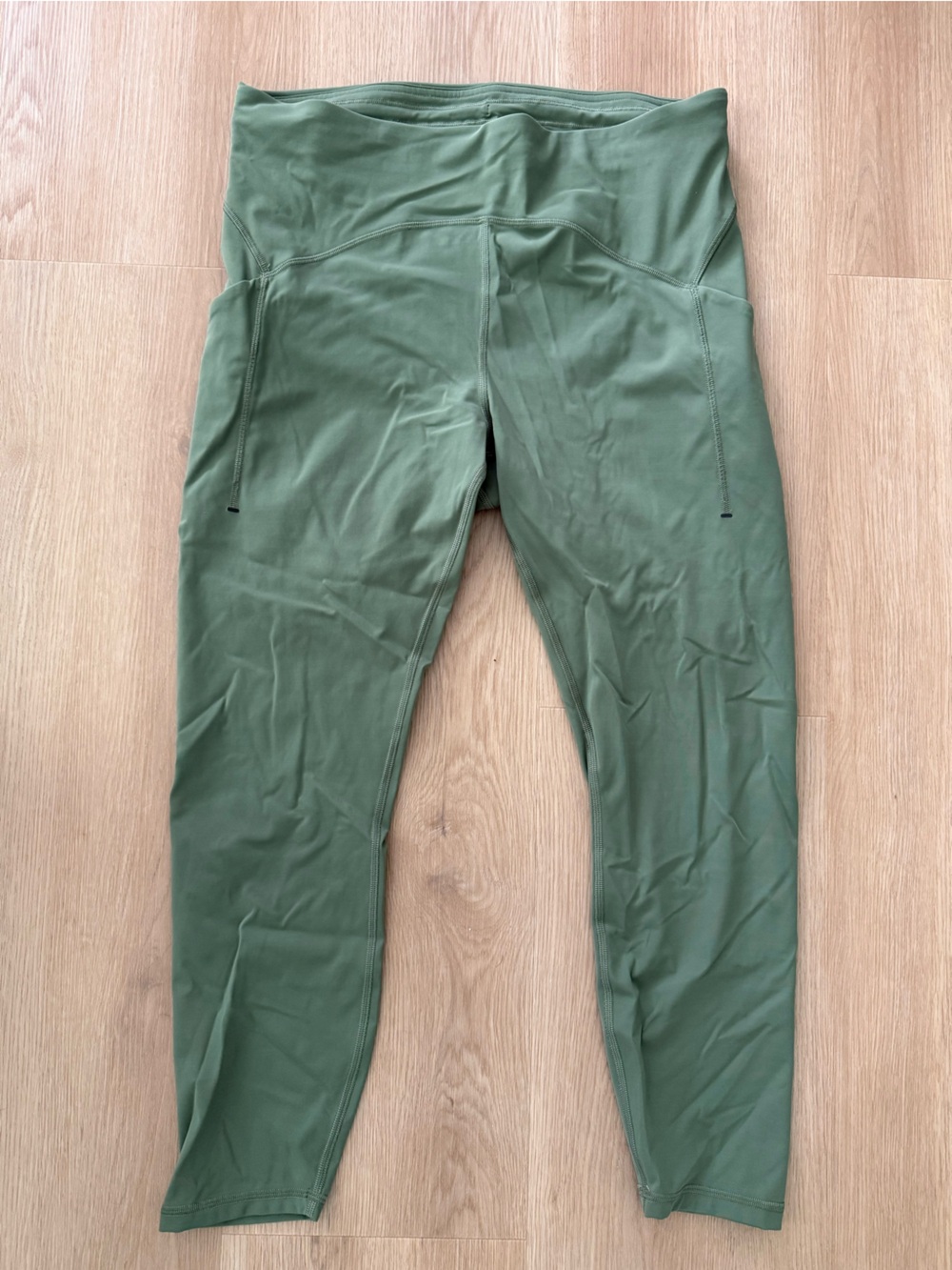 NWOT Lululemon power thru high-rise tight 25” size 14
